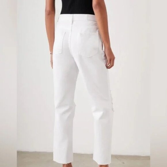 Rails Atwater Slouchy Straight Jeans in Blanche 25W NWT - Picture 2 of 16